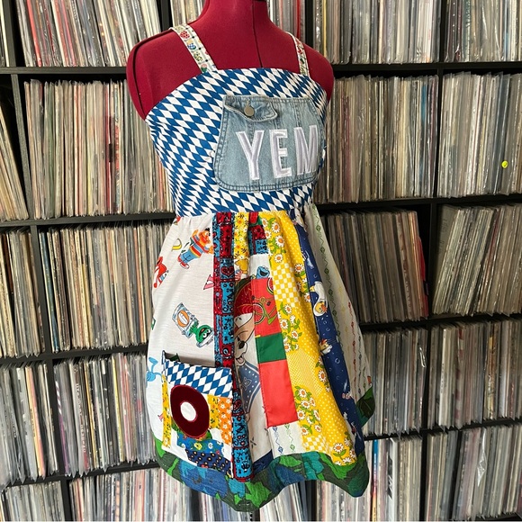 Phish apron top patchwork shakedown lot tour hippie y2k ⭕️ YEM you enjoy myself - Picture 5 of 11